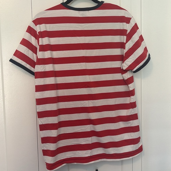 ✨ANY 2 FOR 15 ANY 3 FOR 20✨- Men's Large Forever 21 Striped T-Shirt - Picture 5 of 5